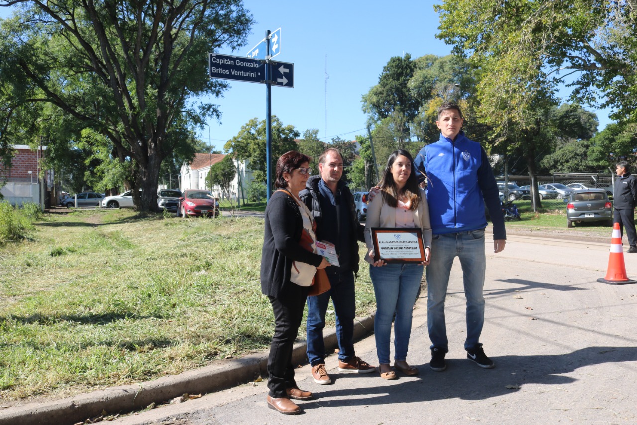 Con un emotivo acto, se inauguró la calle «Capitán Gonzalo Britos Venturini»