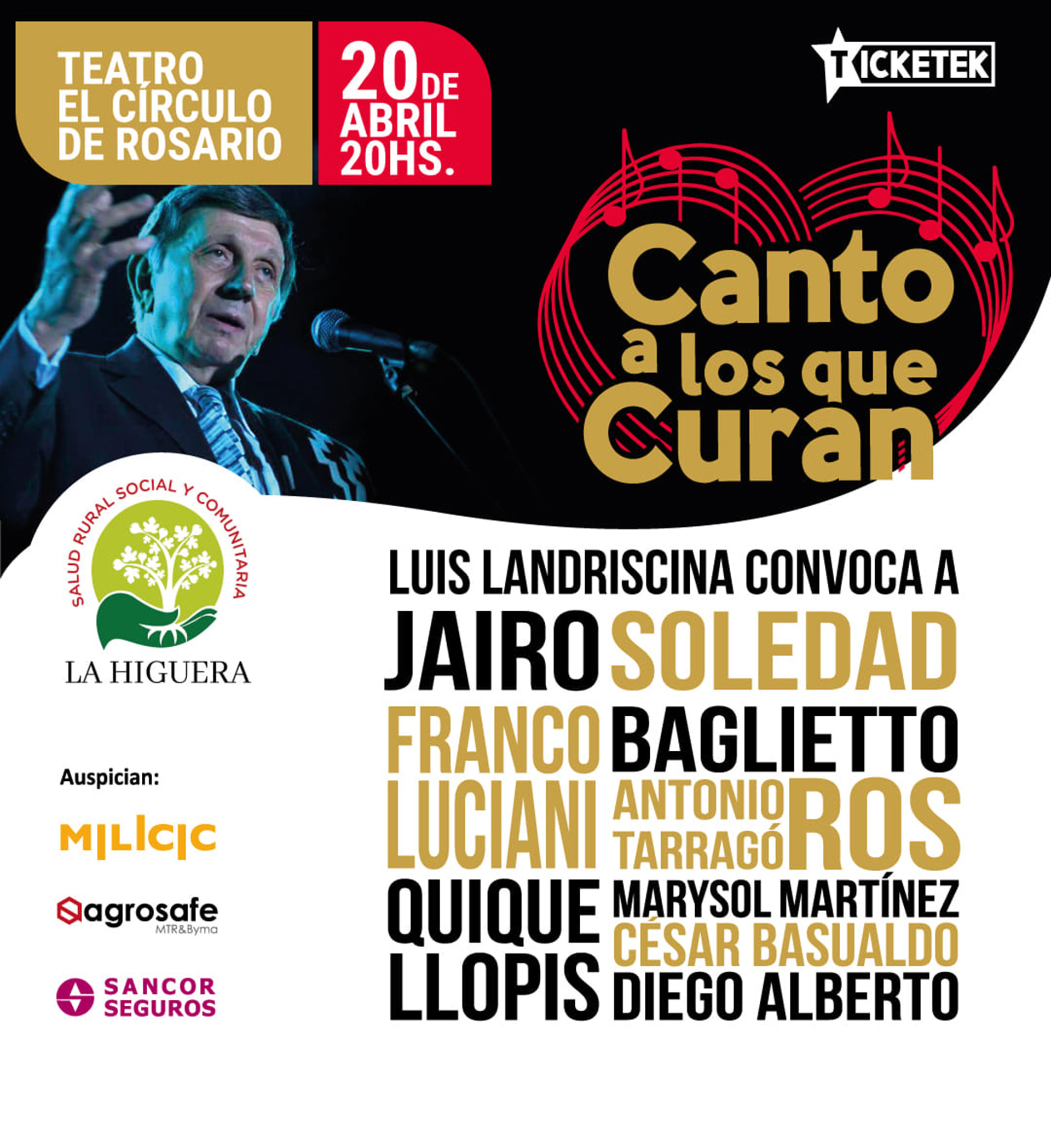 El espectáculo contará con la colaboración solidaria de reconocidos artistas