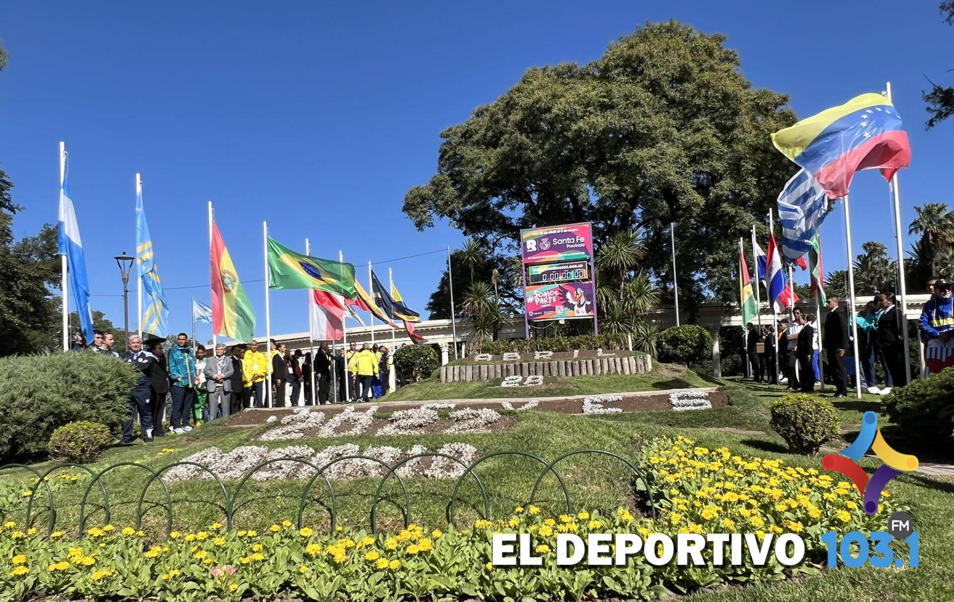 Se realizó la ceremonia de bienvenida a las Delegaciones