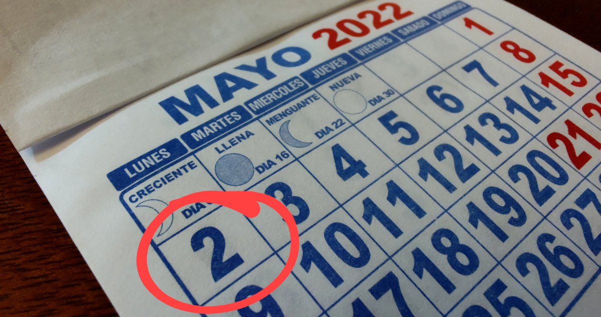 Proponen declarar feriado el lunes 2 de mayo porque el 1° cae en domingo Proponen declarar feriado el lunes 2 de mayo porque el 1° cae en domingo