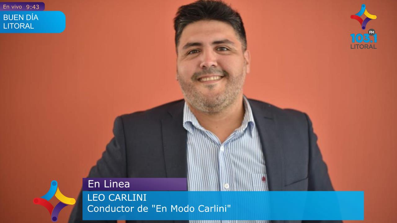 Desde este martes en Litoral las noticias se viven “En Modo Carlini” Desde este martes en Litoral las noticias se viven “En Modo Carlini”