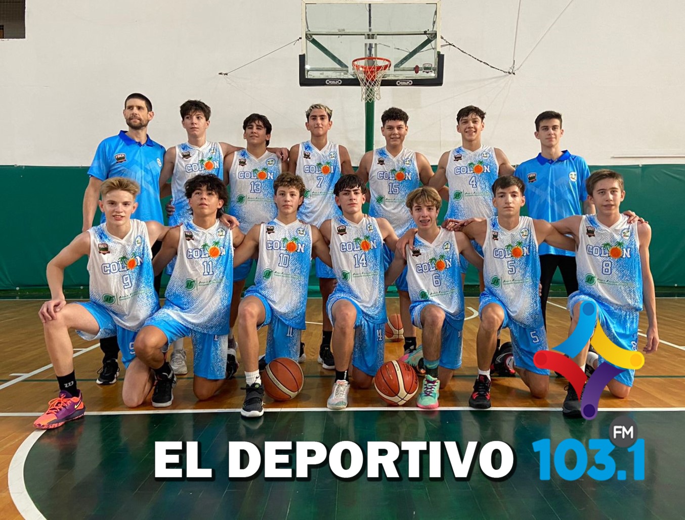 Colón clasificó al Entrerriano Masculino U15 Colón clasificó al Entrerriano Masculino U15