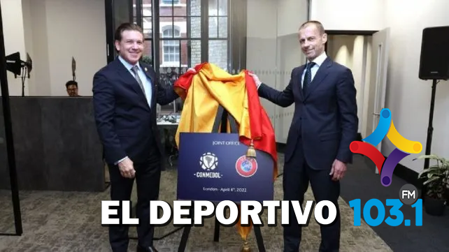 Conmebol inauguró una oficina con la UEFA en Londres