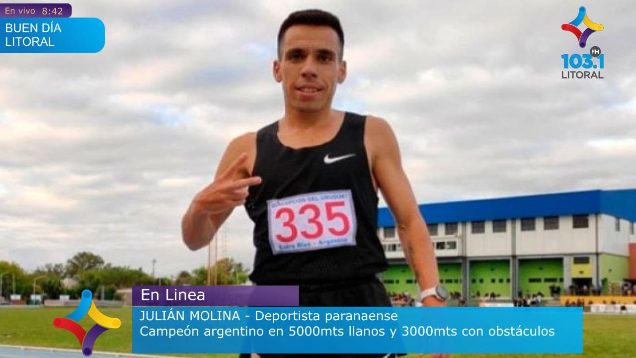 El paranaense Julián Molina organiza una rifa para competir en España El paranaense Julián Molina organiza una rifa para competir en España