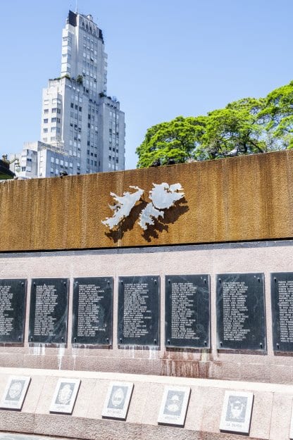 Monumento caídos Malvinas