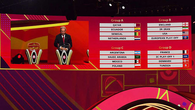 El Fixture completo Mundial Qatar 2022
