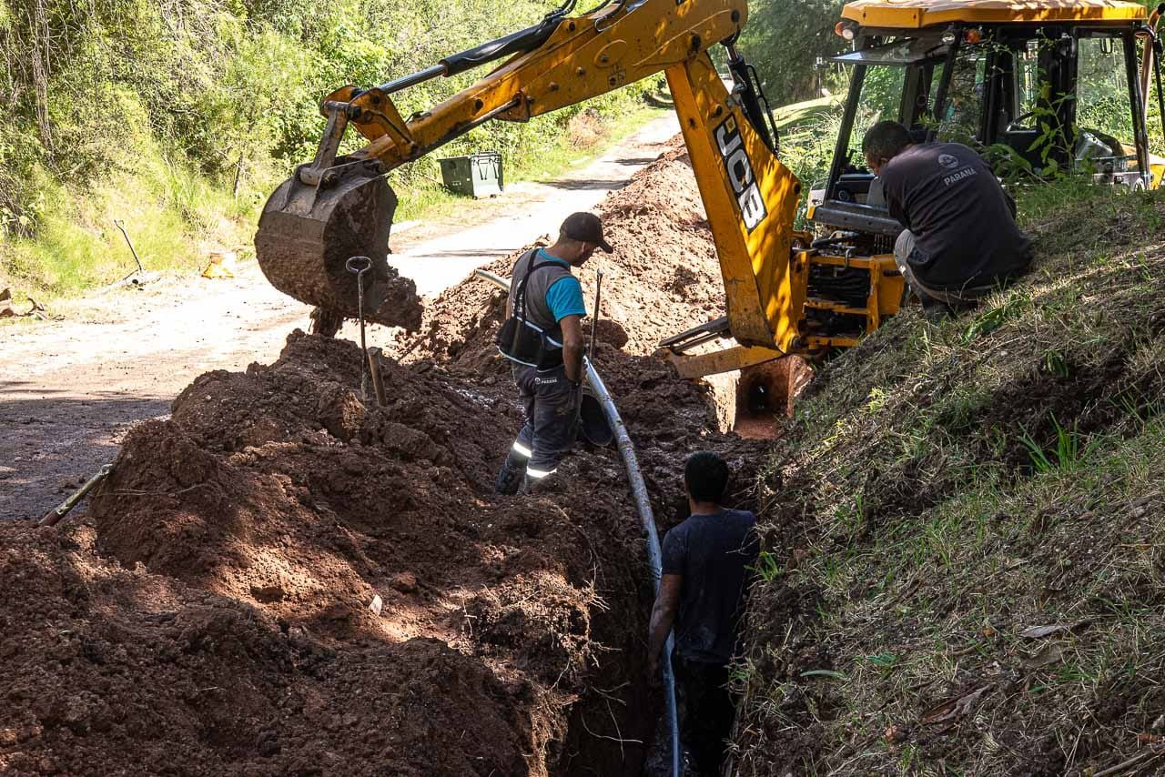 Habilitaron una nueva red de agua potable en un sector de la Toma Vieja Habilitaron una nueva red de agua potable en un sector de la Toma Vieja