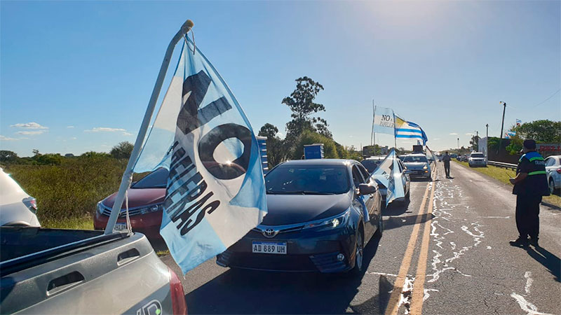 El 24 de abril se hará la caravana por la vida y contra la pastera UPM Botnia