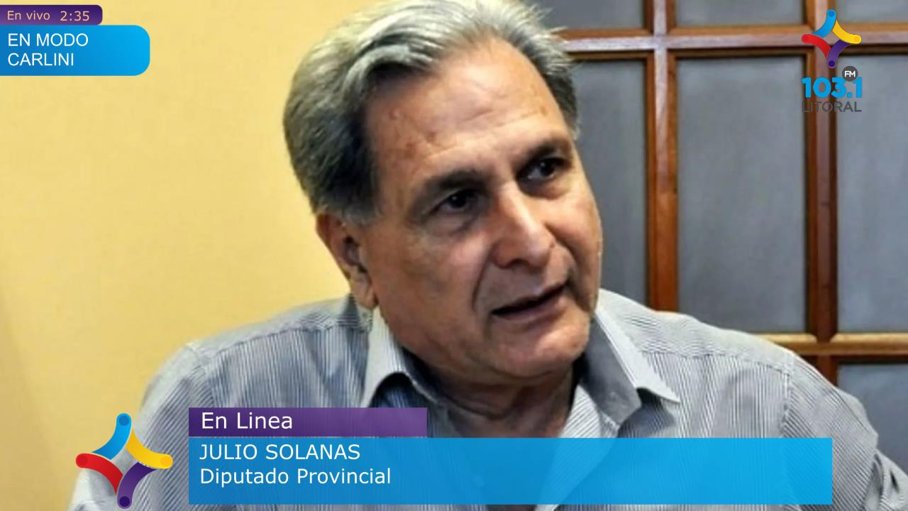 Solanas no descartó la posibilidad de ser candidato a gobernador Solanas no descartó la posibilidad de ser candidato a gobernador