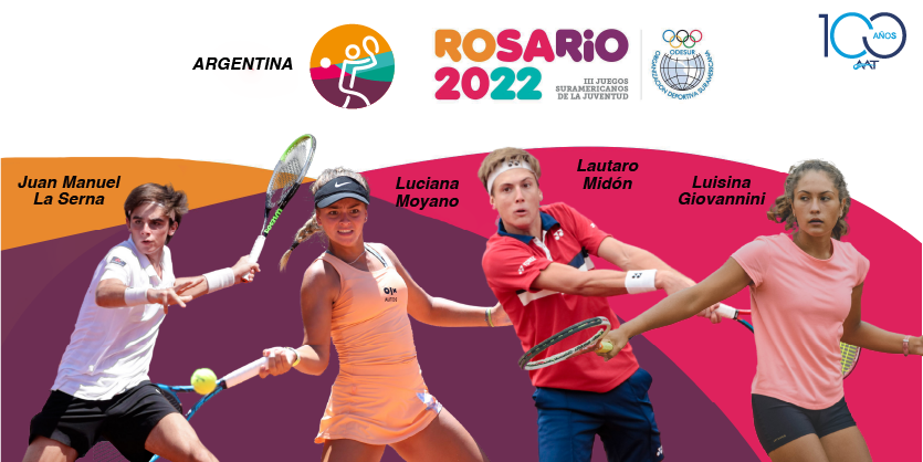 Se confirma la delegación argentina de tenis para Rosario 2022 Se confirma la delegación argentina de tenis para Rosario 2022