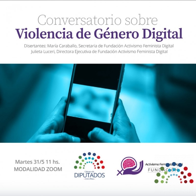 La Cámara de Diputados realizará un conversatorio sobre violencia digital
