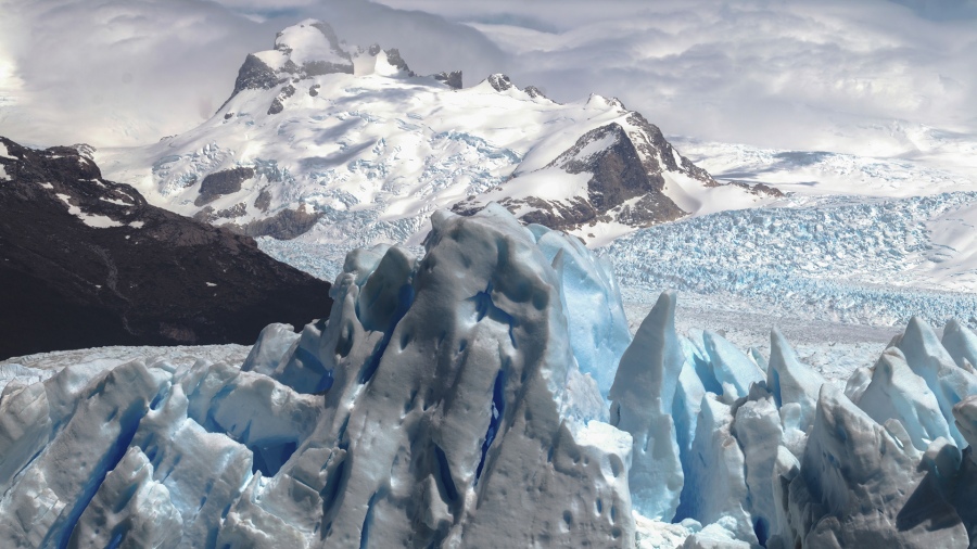 El Parque Nacional Los Glaciares en Santa Cruz