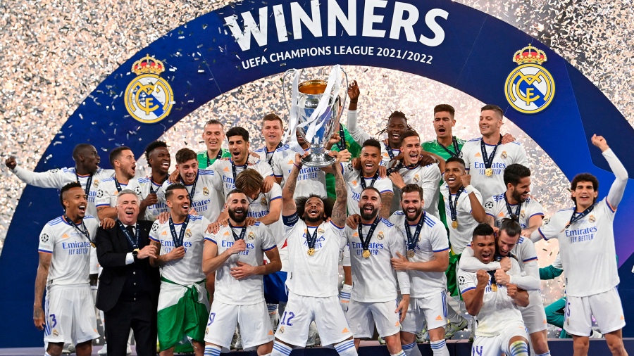 Real Madrid, efectivo y con un soberbio Courtois, gritó campeón ante Liverpool