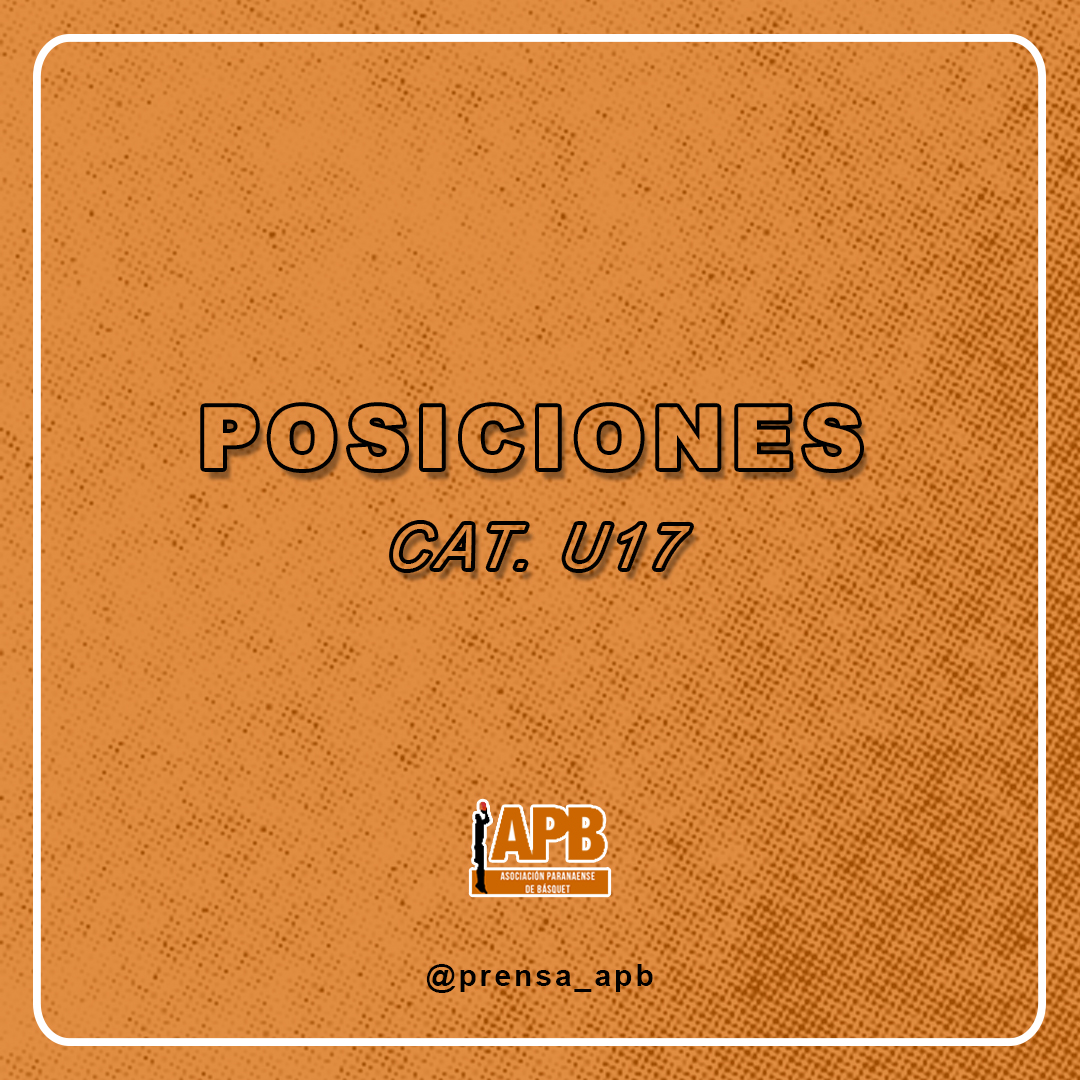 Resultados y posiciones U17