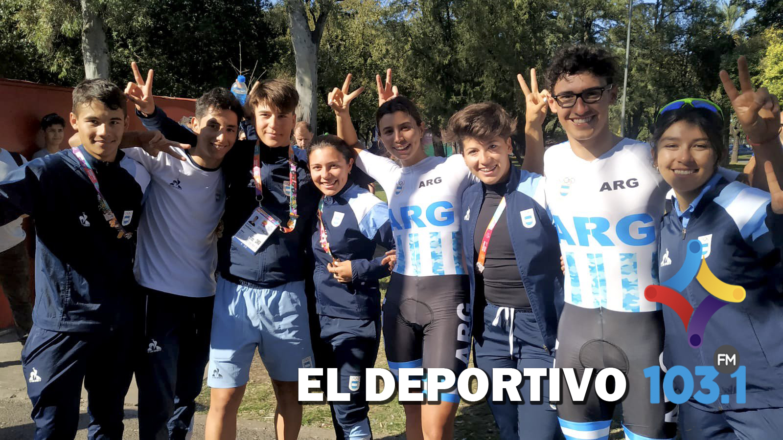 Excelente performance del Ciclismo: Oro, Plata y Bronce en Relevos Mixtos