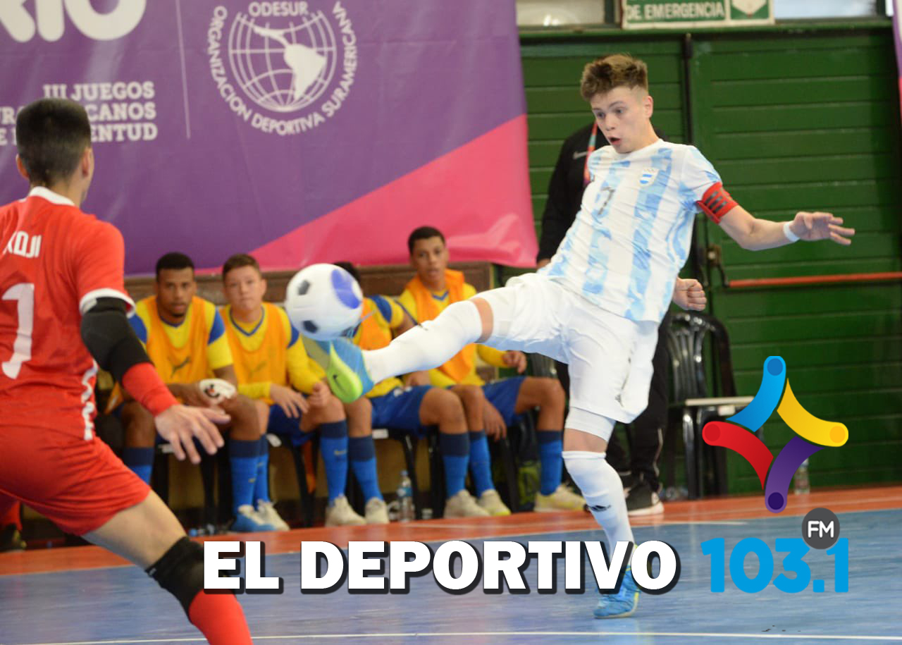 Argentina no pudo con Brasil en Futsal
