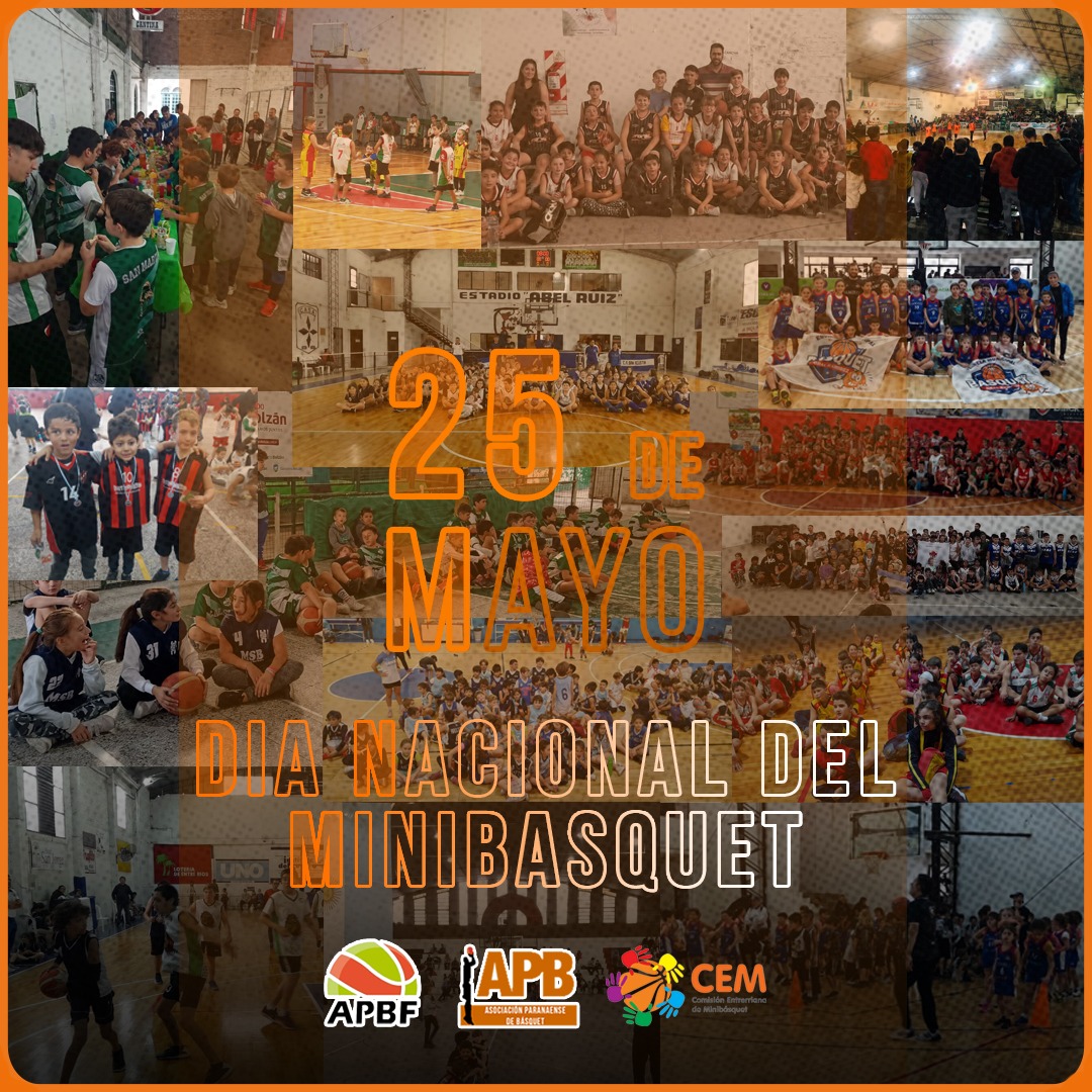 Masivo festejo del día del Minibasquet entre APB y APBF Masivo festejo del día del Minibasquet entre APB y APBF
