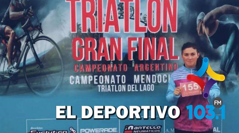 Yamila Alarcón ganó el Suramericano de Triatlón en la categoría Age Group