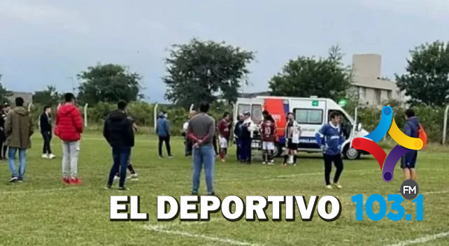 Balearon a un árbitro en un partido de fútbol