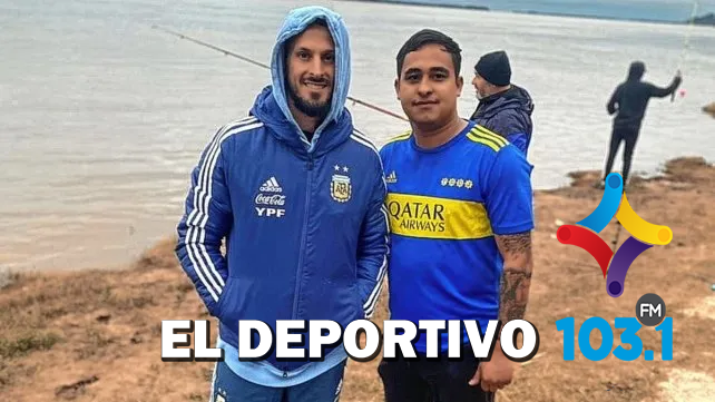 Benedetto descansa y disfruta de la pesca en Hernandarias Benedetto descansa y disfruta de la pesca en Hernandarias
