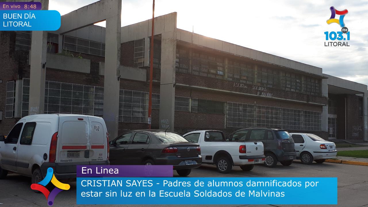 Escuela 200 sin luz: «Las autoridades aún no ven la urgencia»