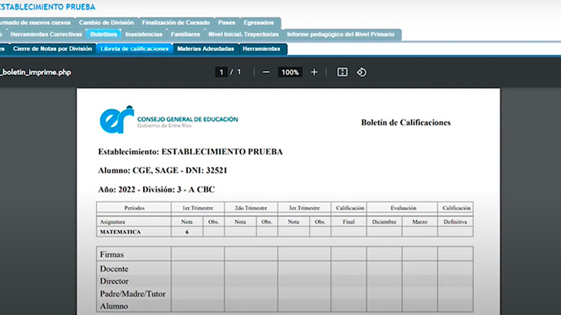 El CGE presentó la libreta digital para seguimiento de la trayectoria escolar El CGE presentó la libreta digital para seguimiento de la trayectoria escolar
