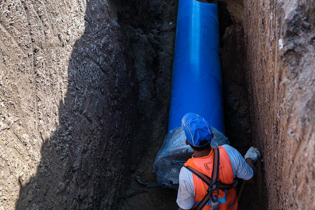 En Paraná se hacen obras para resolver problemas históricos en el servicio de agua potable En Paraná se hacen obras para resolver problemas históricos en el servicio de agua potable
