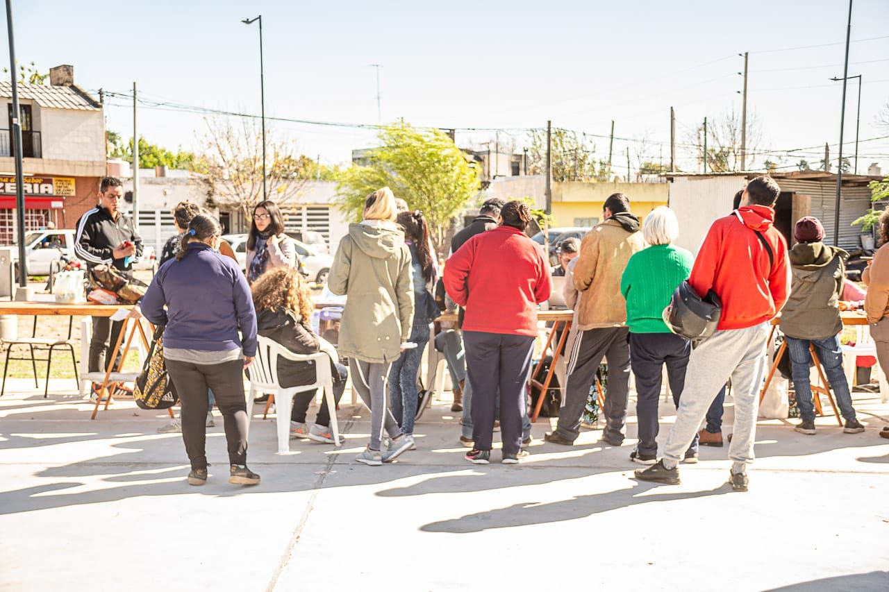 Oficinas a la Comunidad llevó sus servicios a barrio San Agustín Oficinas a la Comunidad llevó sus servicios a barrio San Agustín