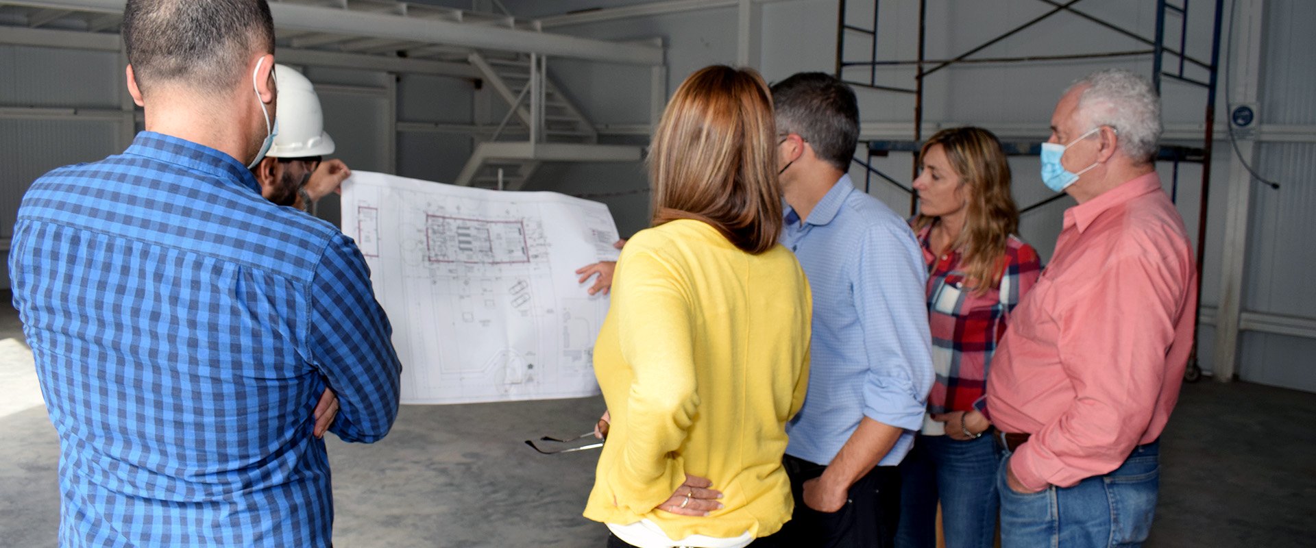 Supervisaron el avance de la obra de la nueva cámara de vacunas en Paraná