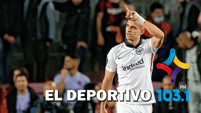 Borré fue el héroe para la consagración del Frankfurt