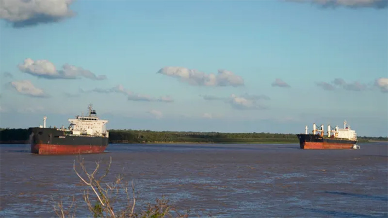 El río Paraná volvió a superar los dos metros de altura en el puerto de Rosario