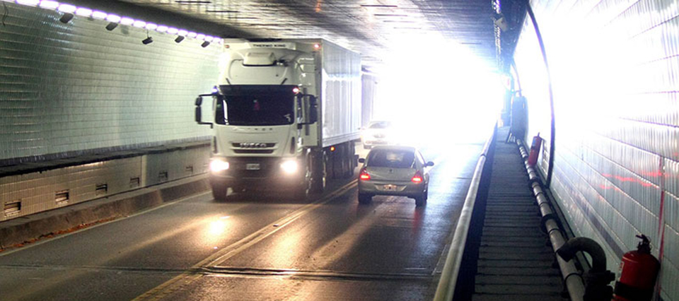 Esta noche el Túnel Subfluvial operará con tránsito alternado Esta noche el Túnel Subfluvial operará con tránsito alternado