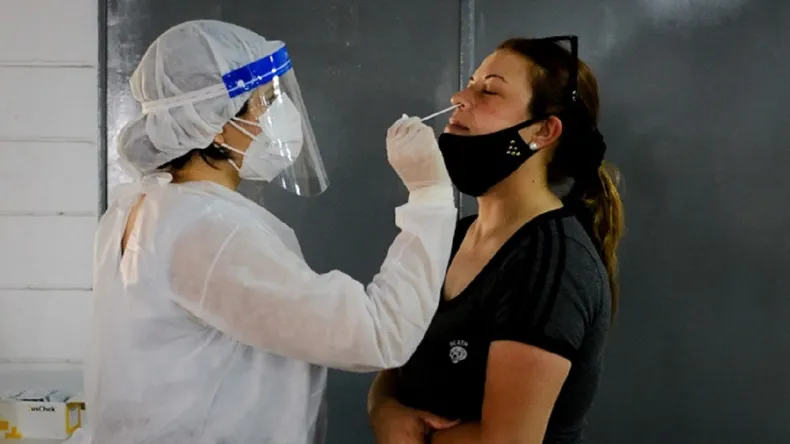 Hubo 25.680 contagios de coronavirus en el país, un 8,4% menos que la semana pasada Hubo 25.680 contagios de coronavirus en el país, un 8,4% menos que la semana pasada