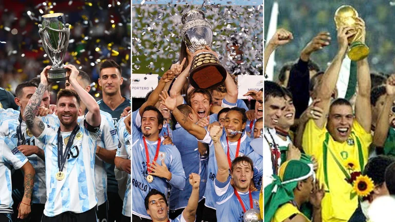 Argentina superó a Brasil y es la Selección más ganadora del mundo Argentina superó a Brasil y es la Selección más ganadora del mundo