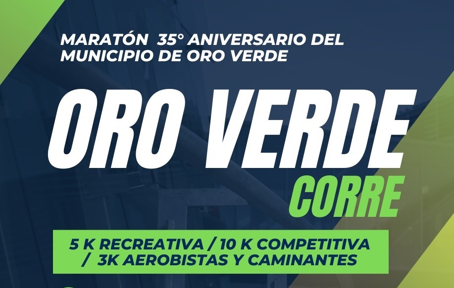 Se viene la octava edición del maratón «Oro Verde corre» Se viene la octava edición del maratón «Oro Verde corre»