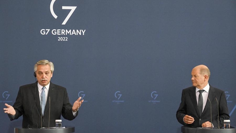 Fernández va a la Cumbre del G7 para advertir el impacto de la guerra en el hemisferio sur