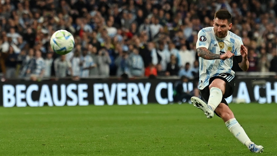 Messi contundente: «Está bueno acostumbrarse a ganar» Messi contundente: «Está bueno acostumbrarse a ganar»