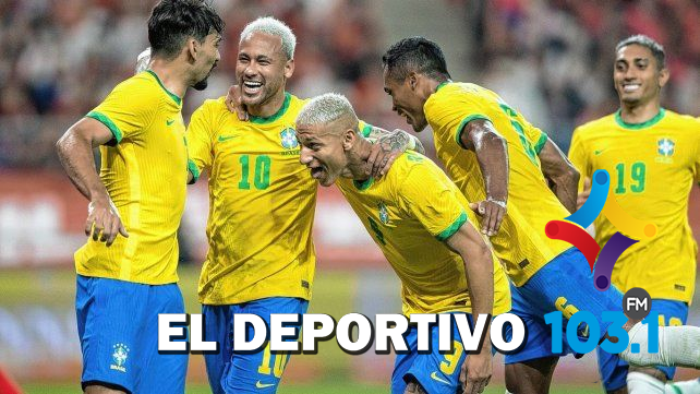 Brasil goleó a Corea del Sur en un amistoso