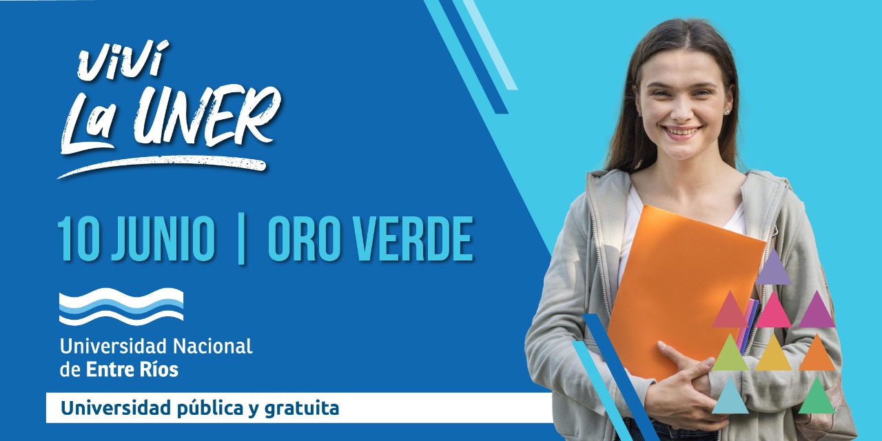 Se realizará en Oro Verde la feria de carreras «Viví la UNER» Se realizará en Oro Verde la feria de carreras «Viví la UNER»