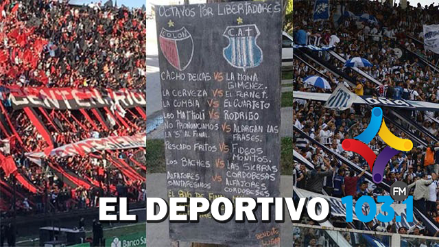 El ingenioso cartel que palpita el duelo entre Colón y Talleres por la Libertadores El ingenioso cartel que palpita el duelo entre Colón y Talleres por la Libertadores