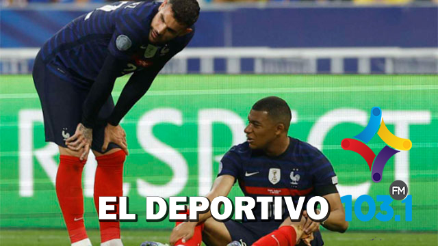 Se lesionó Mbappé y Francia perdió con Dinamarca por la UEFA Nations League Se lesionó Mbappé y Francia perdió con Dinamarca por la UEFA Nations League