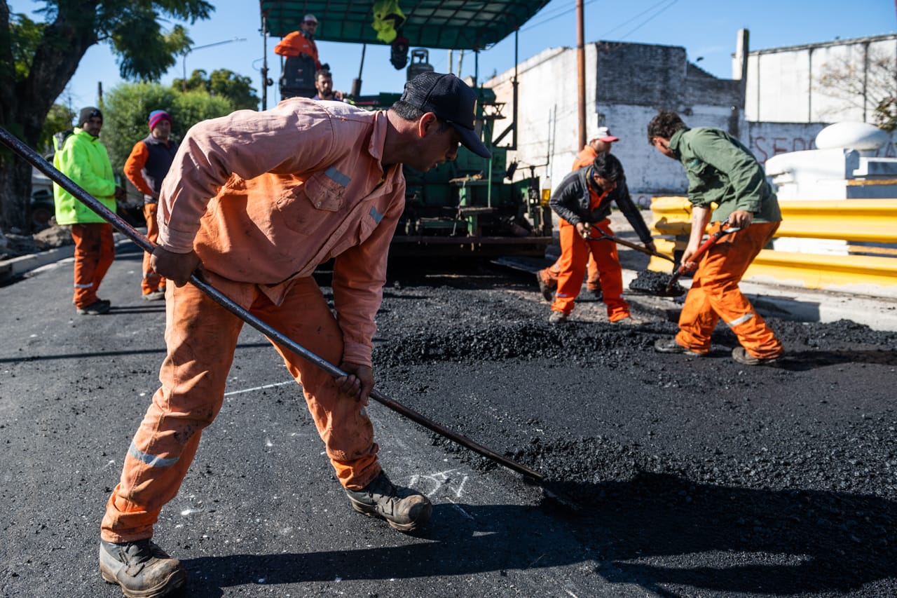 Reordenan el tránsito para la segunda etapa de la obra en calle Ameghino