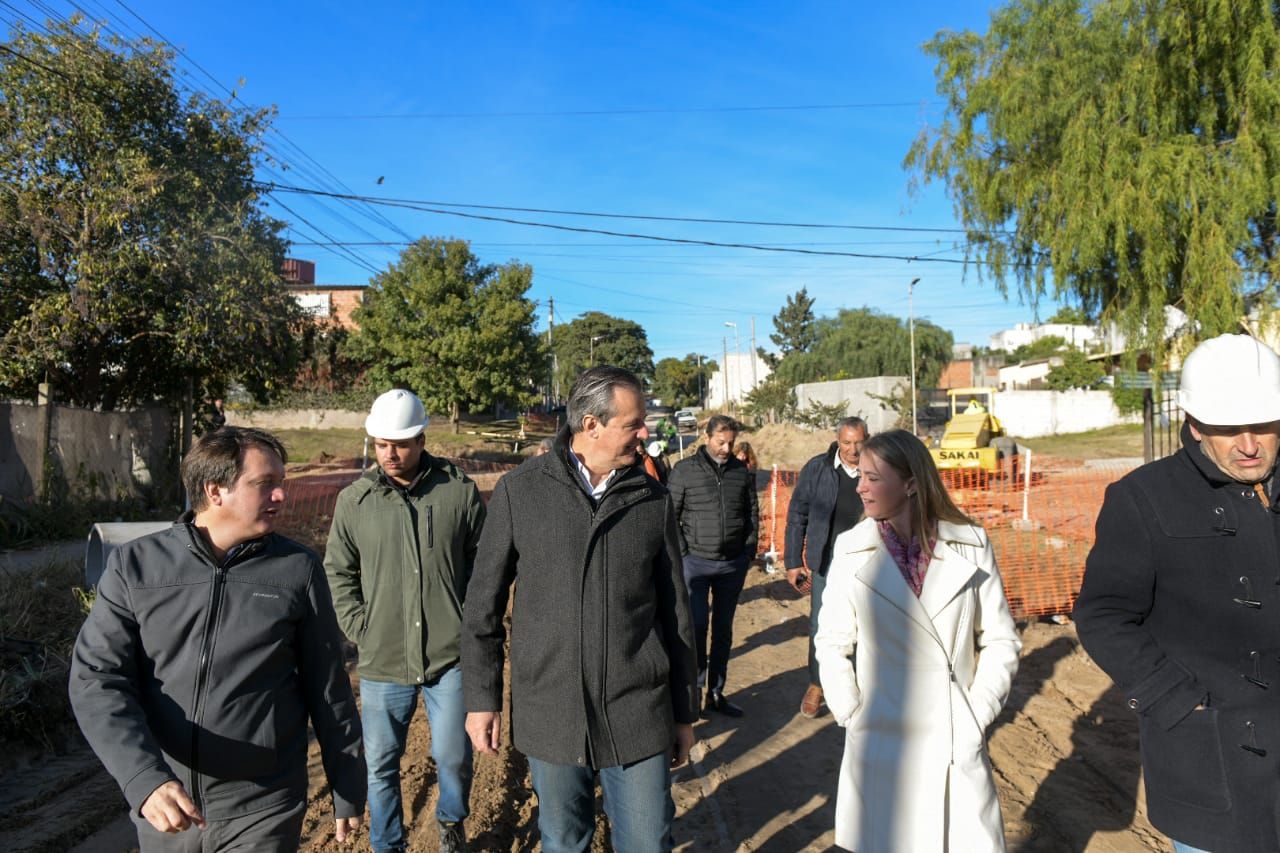 Avanza la obra integral en barrios Arenales y Toma Nueva