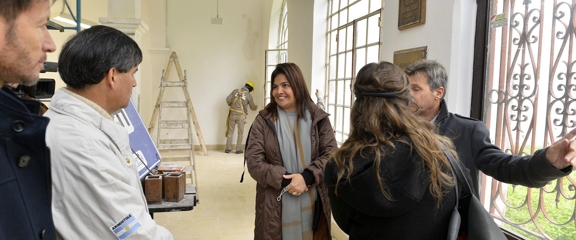 La obra de restauración y puesta en valor de la Biblioteca Provincial supera el 90 por ciento de avance La obra de restauración y puesta en valor de la Biblioteca Provincial supera el 90 por ciento de avance