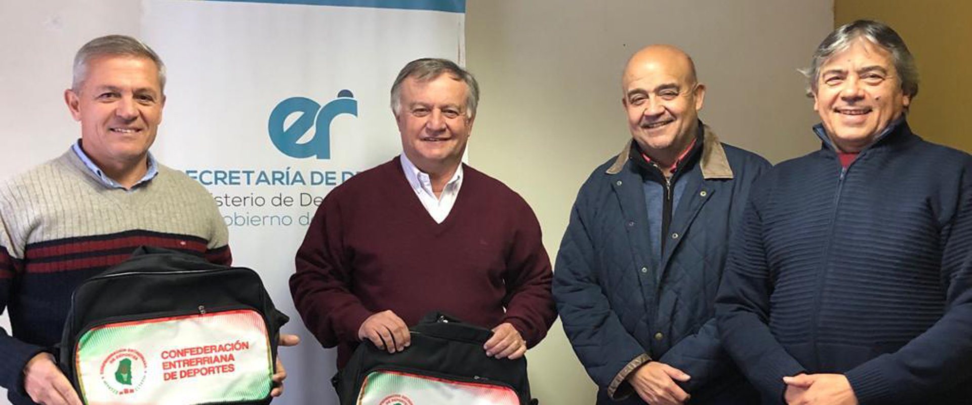 El gobierno provincial profundiza las políticas deportivas con la Confederación Entrerriana del Deporte El gobierno provincial profundiza las políticas deportivas con la Confederación Entrerriana del Deporte
