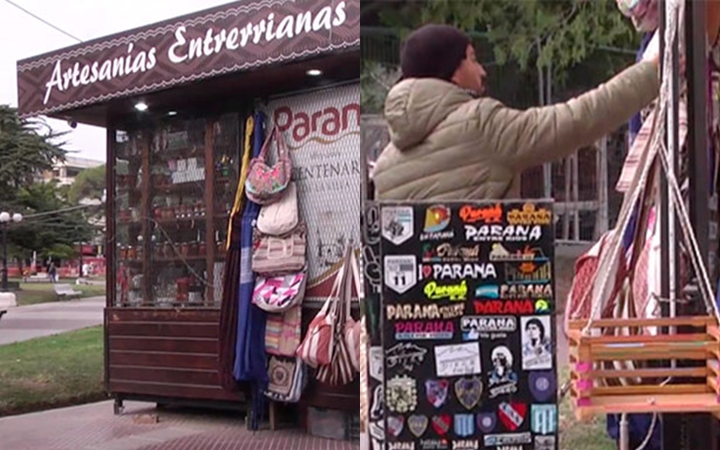 Desalojarán a vendedores de artesanías ubicados en la peatonal