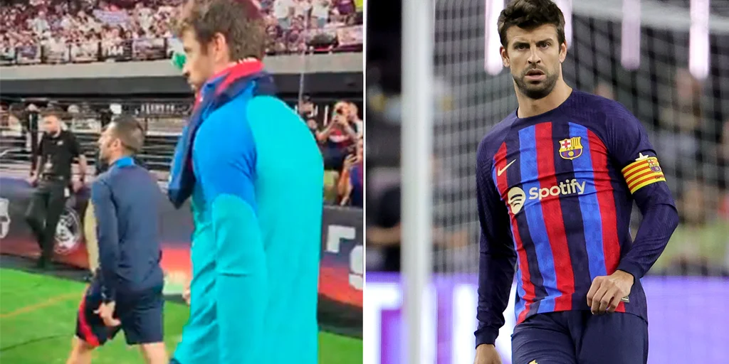 El mal momento de Piqué, abucheos y burlas en el pertido Barcelona-Real Madrid por su separación de Shakira El mal momento de Piqué, abucheos y burlas en el pertido Barcelona-Real Madrid por su separación de Shakira