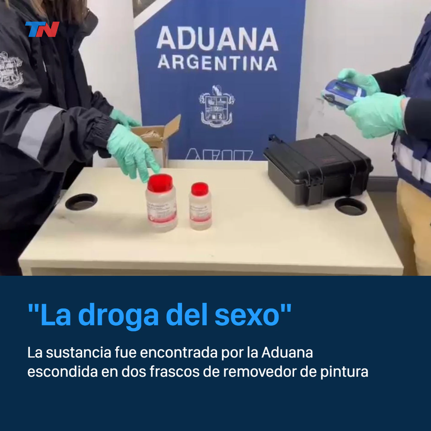 Secuestraron un kilo de una sustancia conocida como “la droga del sexo”