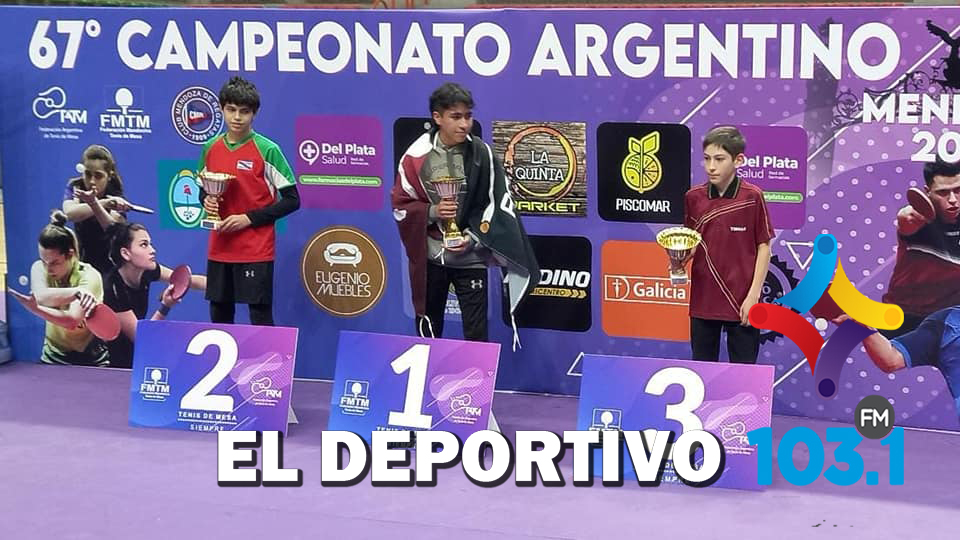 Un Paranaense subcampeón Nacional de Tenis de Mesa Un Paranaense subcampeón Nacional de Tenis de Mesa