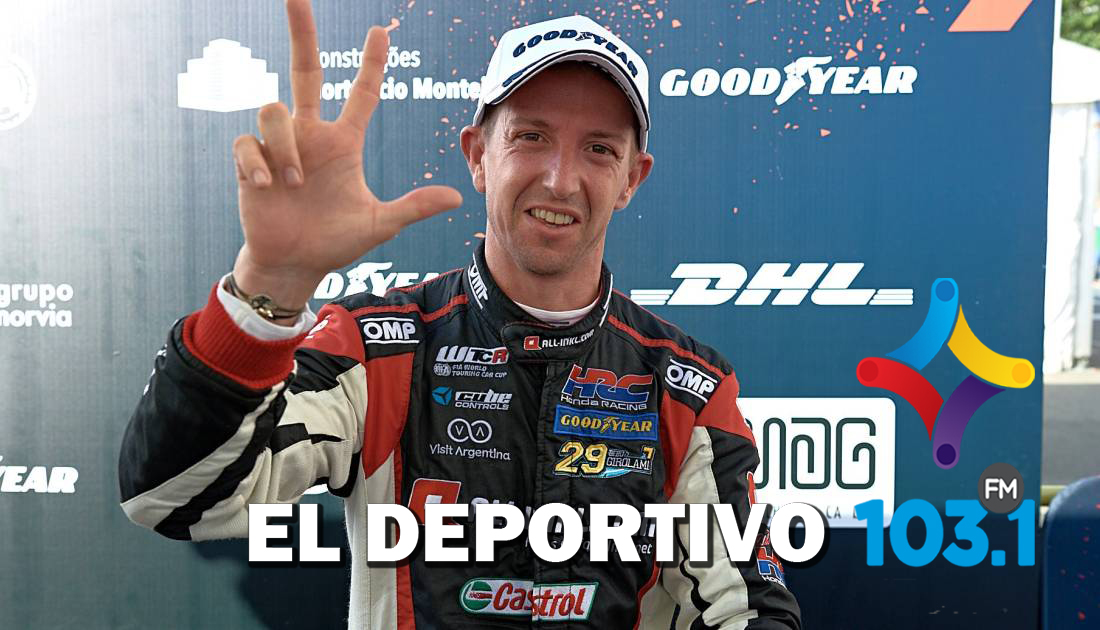 Néstor Girolami subió al podio en Portugal Néstor Girolami subió al podio en Portugal